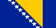 Flag of BOSNIA AND HERZEGOVINA